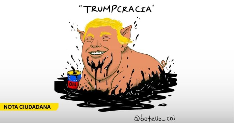 - Caricatura: "Trumpcracia"