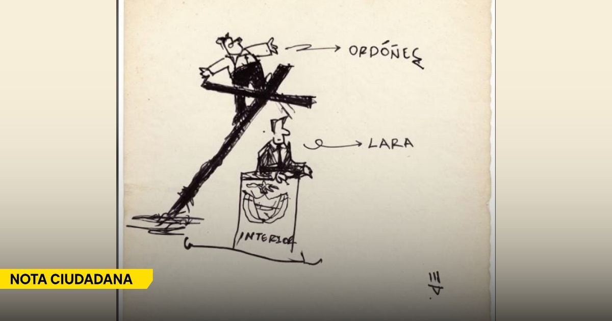 - Caricatura: nuevo minimostro del interior y de la Santa inquisición