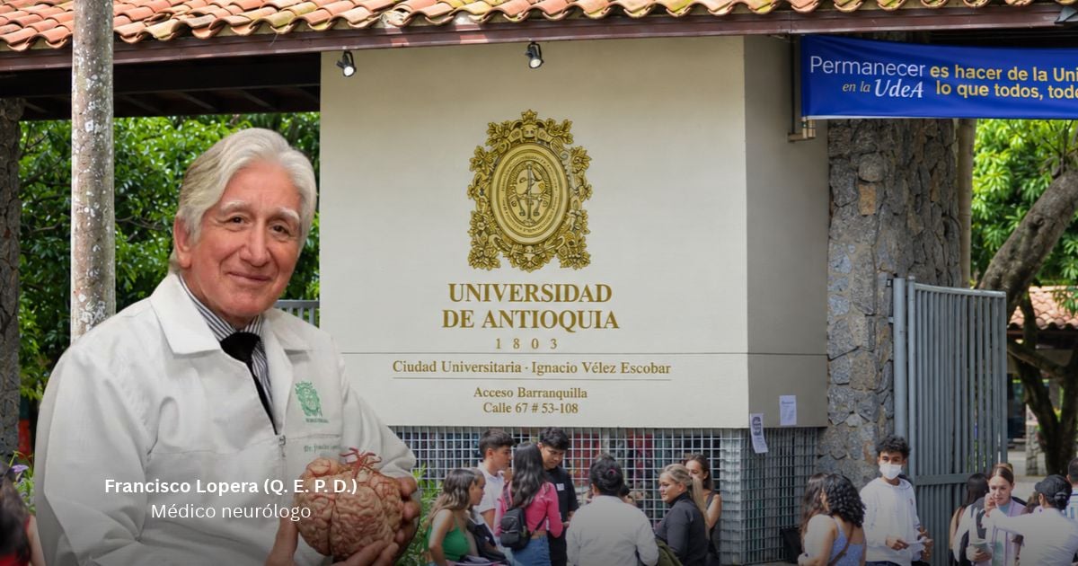 - El médico Francisco Lopera y otros 15 científicos de la U. de Antioquia se metieron entre los más influyentes del mundo