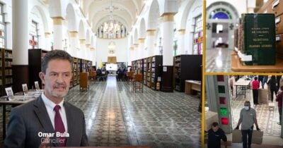 Qué había en la Biblioteca de la Cancillería que una funcionaria hizo empacar en cajas sin saber a dónde las envió