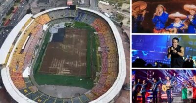 Los conciertos que ya tiene negociados Sencia en El Campín y que ponen más en riesgo la grama del estadio