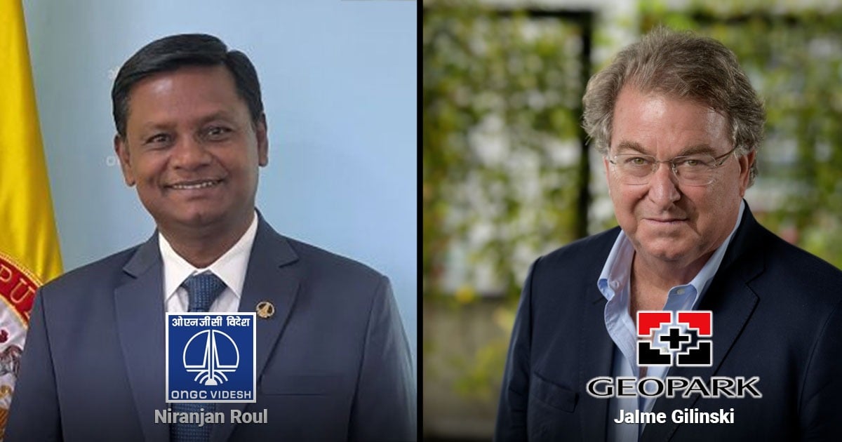 - El directivo indio Niranjan Roul cabeza de Oil and Natural Gas dio parte de victoria: encontraron petróleo en el Meta