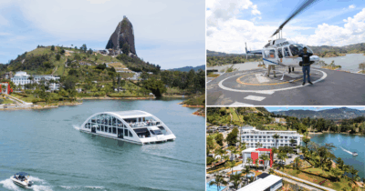 ¿Cómo se puede conocer Guatapé con hotel, alimentación, catamarán y aventura incluida, pagando a cuotas y sin intereses?
