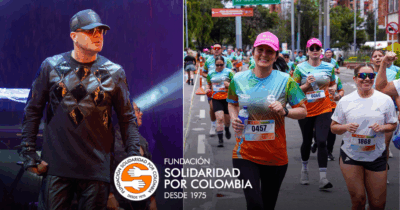 Así fue el fin de semana en que Bogotá corrió y cantó junto a Wisin por los damnificados del terremoto