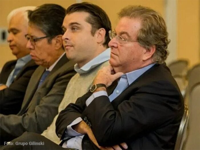 Cómo se convirtió Jaime Gilinski en el empresario más rico de Colombia y entró al top 6 de América Latina Jaime abril en Gilinski y su hijo Gabriel en 2022
