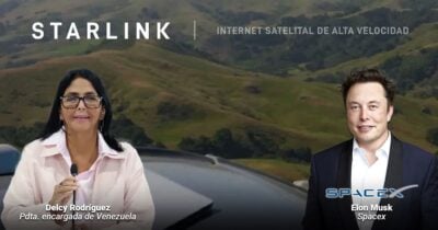 Delcy Rodríguez le abre la puerta a Elon Musk, y Starlink ya podrá operar en Venezuela