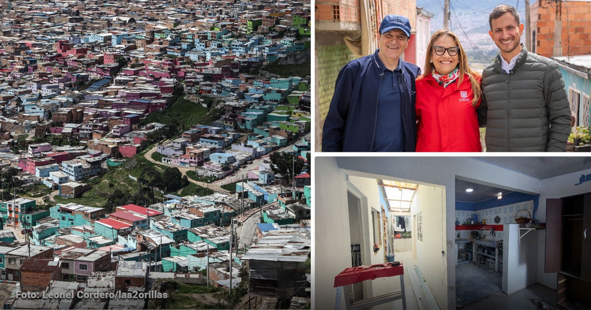 - Así es la alianza de la alcaldía de Bogotá con el Grupo Argos para mejorar las casas de familias pobres