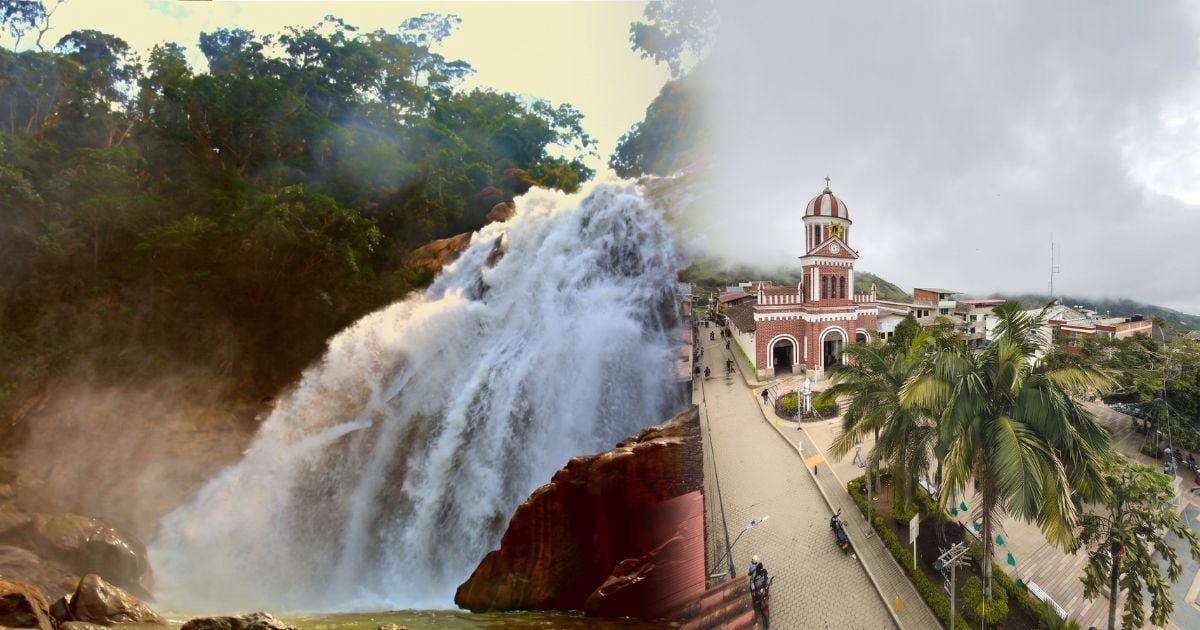 - El pueblo paisa que esconde cascadas de hasta 350 metros y queda a tres horas de Medellín