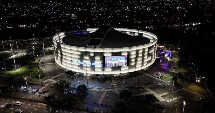 Fin de Movistar Arena cambia de nombre en un mes, aún no se sabe cuál será el nuevo - Fin de Movistar Arena cambia de nombre en un mes, aún no se sabe cuál será el nuevo
