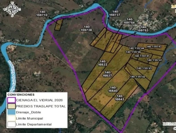 Los líos de Erasmo Zuleta con sus tierras que están sobre una ciénaga protegida que Petro puso bajo la lupa - Los líos de Erasmo Zuleta con sus tierras que están sobre una ciénaga protegida que Petro puso bajo la lupa