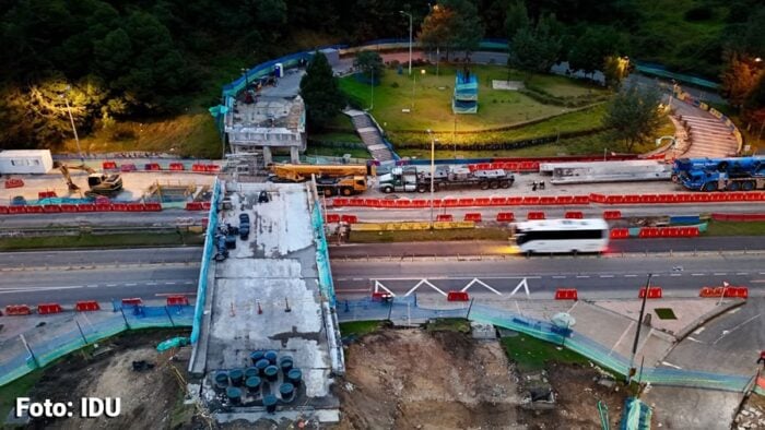 Así se ve la calle 100 con carrera Séptima sin el puente vehicular que desmontó el IDU - Así se ve la calle 100 con carrera Séptima sin el puente vehicular que desmontó el IDU