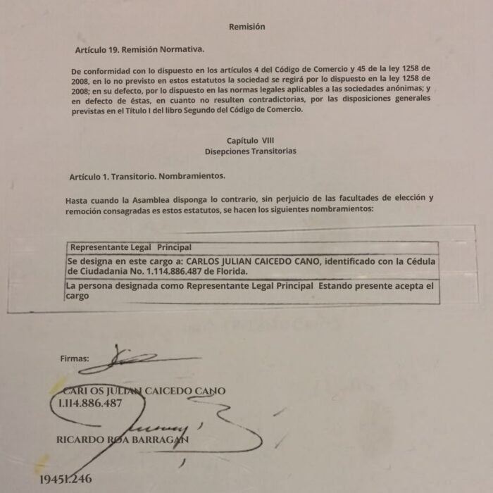 - La empresa que Ricardo Roa y su novio montaron en Miami y que estuvo bajo la lupa de Ecopetrol