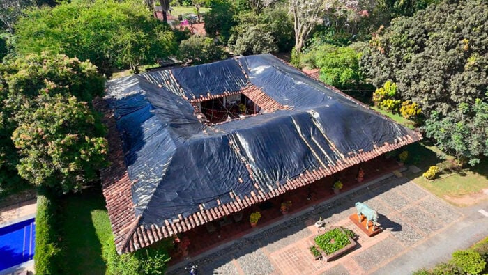 La hacienda que Alfonso Jaramillo levantó hace 60 años en Pereira y que su nieta debe reconstruir tras el terremoto - La hacienda que Alfonso Jaramillo levantó hace 60 años en Pereira y que su nieta debe reconstruir tras el terremoto