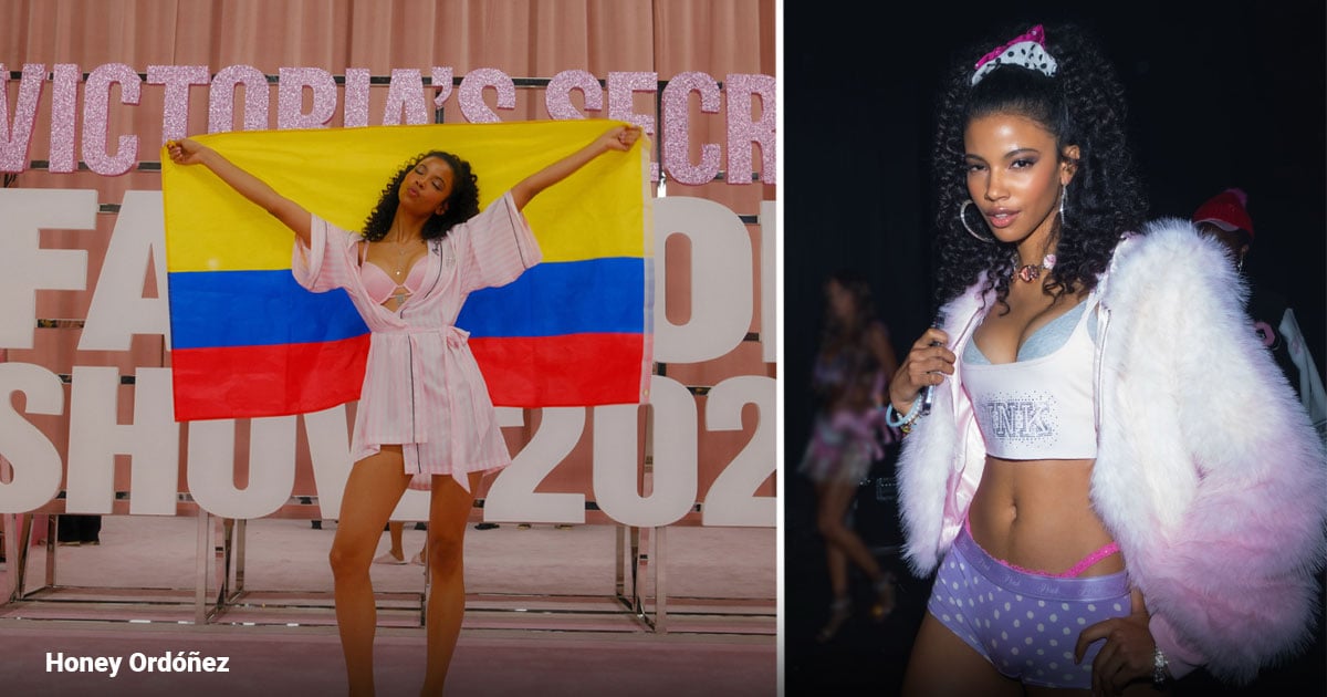 - Honey Ordóñez, la modelo sanandresana que insistió 3 veces hasta conquistar la pasarela más famosa de Victoria’s Secret