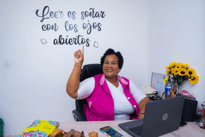 María Isabel Hurtado, la mujer de Buenaventura que encontró en los libros una forma de proteger a cientos de niños - María Isabel Hurtado, la mujer de Buenaventura que encontró en los libros una forma de proteger a cientos de niños
