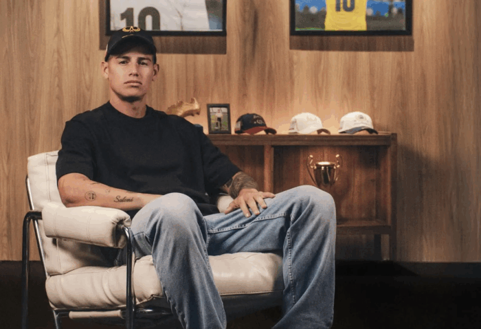 James Rodríguez se mete en el negocio de la ropa en Colombia con una empresa que ya trabajó con Cuadrado - James Rodríguez se mete en el negocio de la ropa en Colombia con una empresa que ya trabajó con Cuadrado