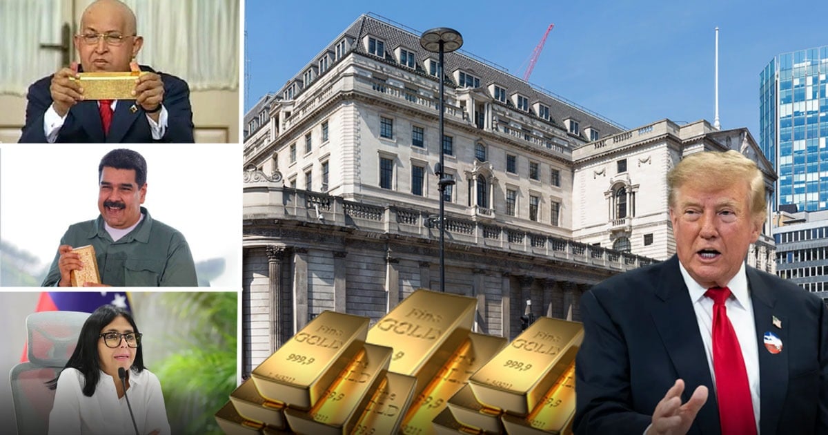 - Por qué las 31 toneladas de oro que Chávez envió a Inglaterra podrían terminar en manos de Trump y su Reserva Federal