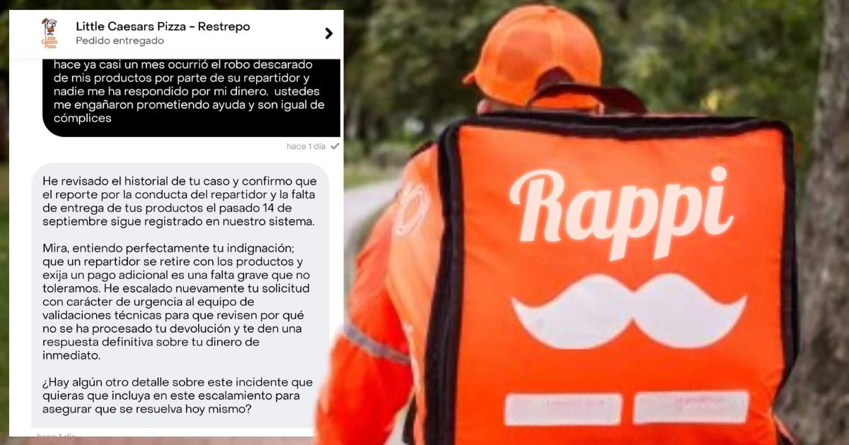 - Así es como Rappi se queda con la plata, sus repartidores con la comida y el cliente con nada