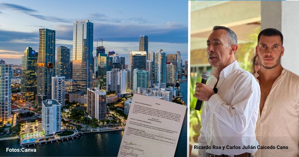 - La empresa que Ricardo Roa y su novio montaron en Miami y que estuvo bajo la lupa de Ecopetrol